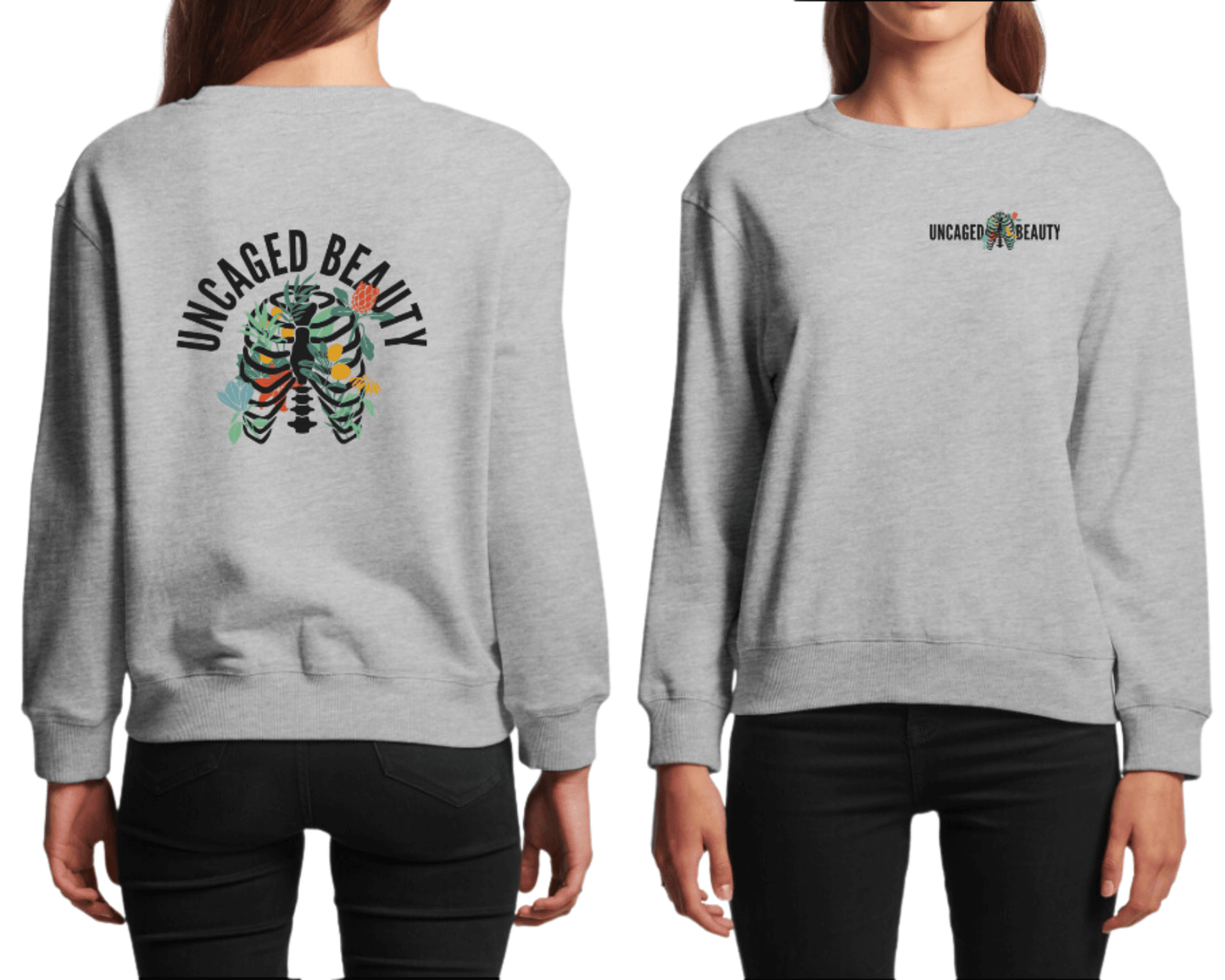 Uncaged Beauty Unisex Crewneck *pre-order*