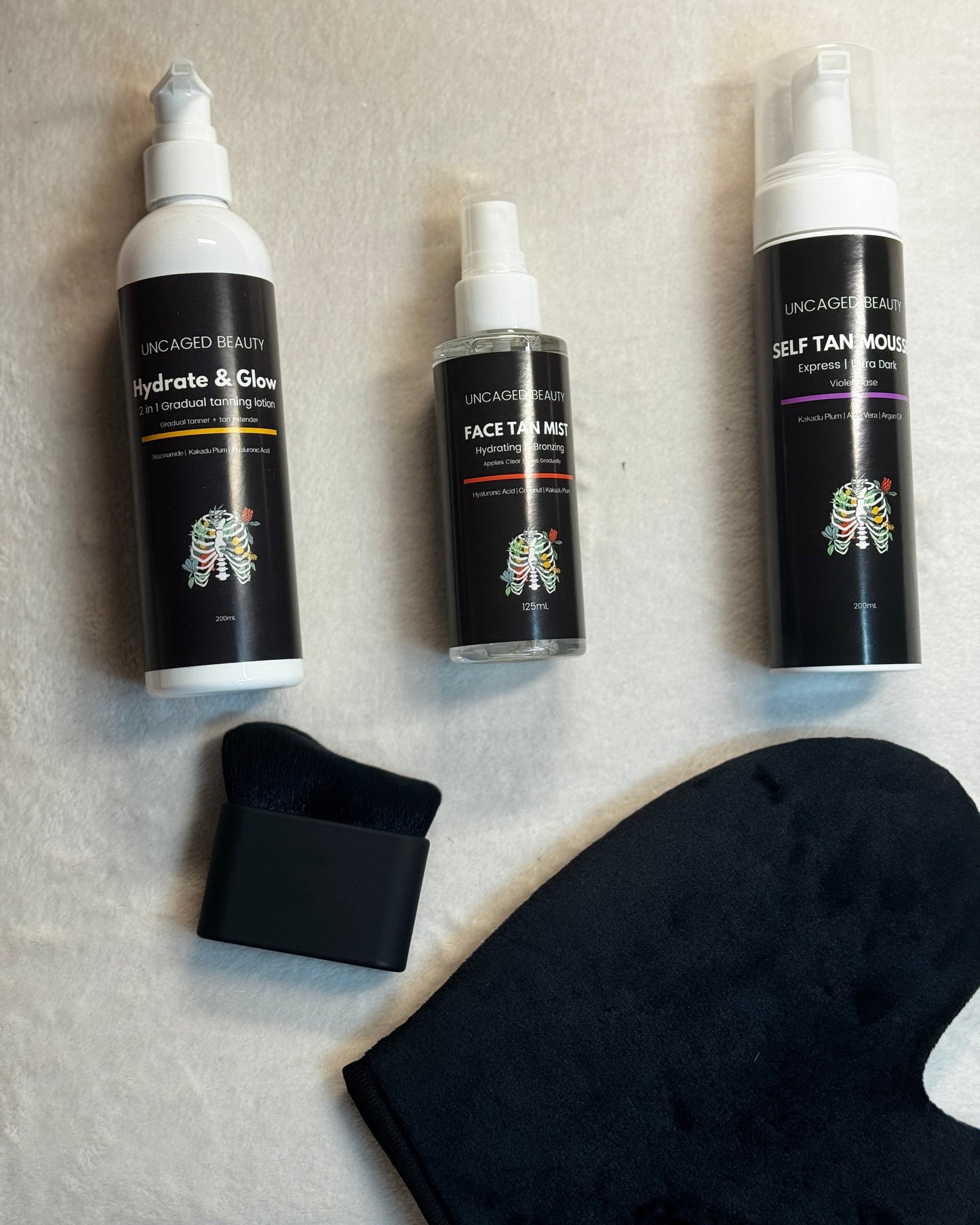 The Ultimate Tanning Essentials Bundle (Violet Base)