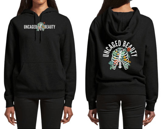 Uncaged Beauty unisex Hooded Jumper *pre-order*
