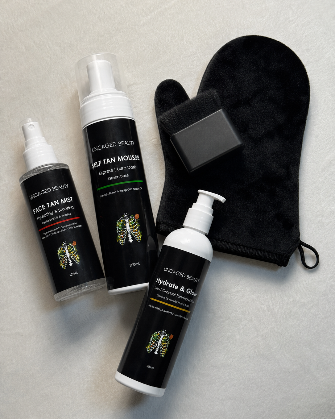The Ultimate Tanning Essentials Bundle (Green Base)