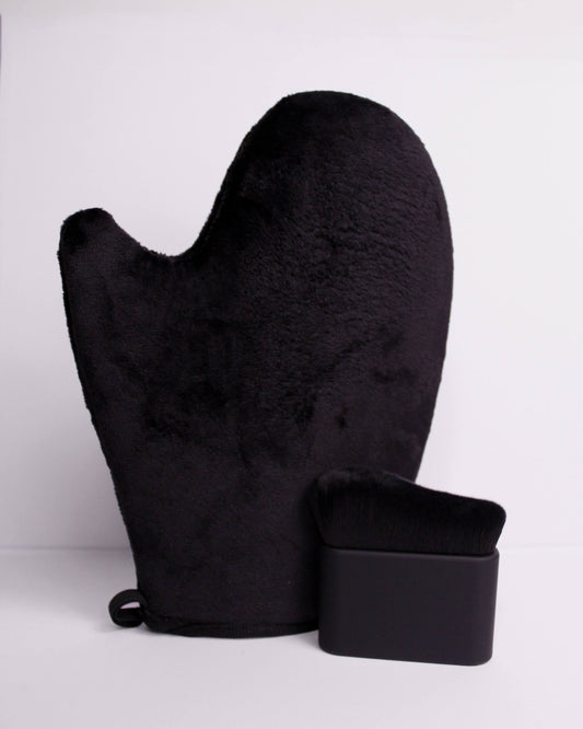 Velvet Tanning Mitt